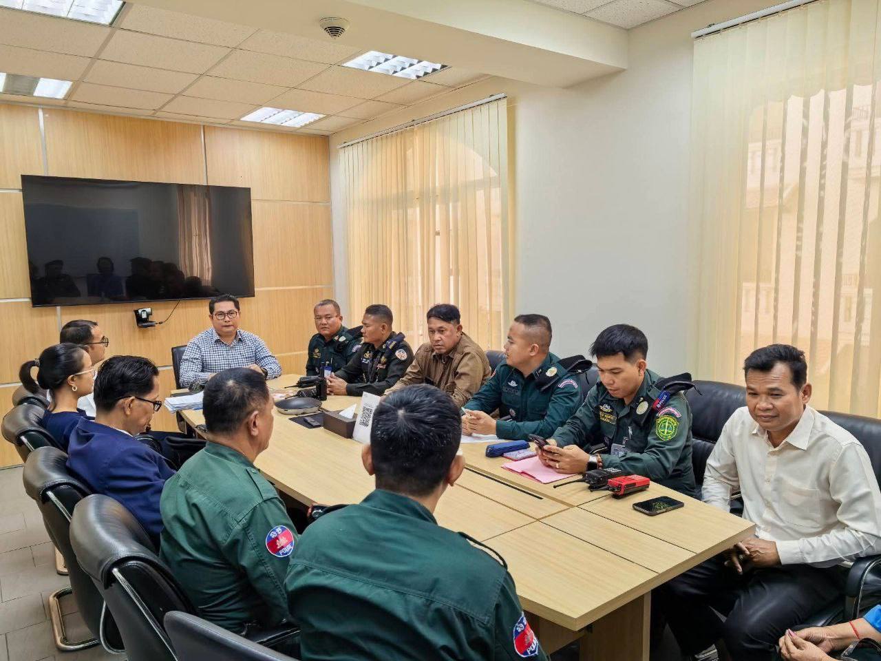 金边 Central Mansions 酒店公寓突击检查 确认无电诈