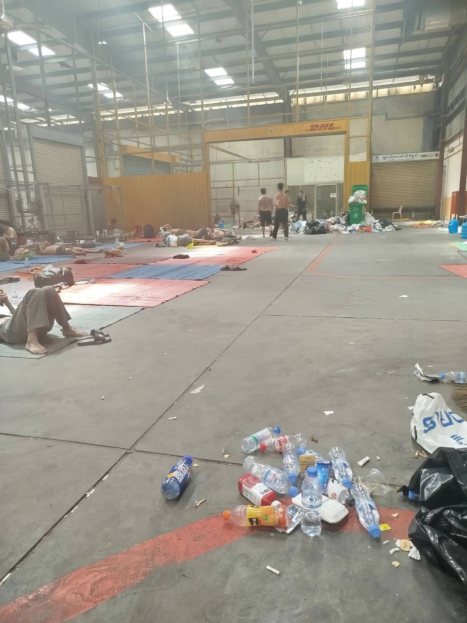 金边的安置点又有很多人回国了。-缅北警务报道