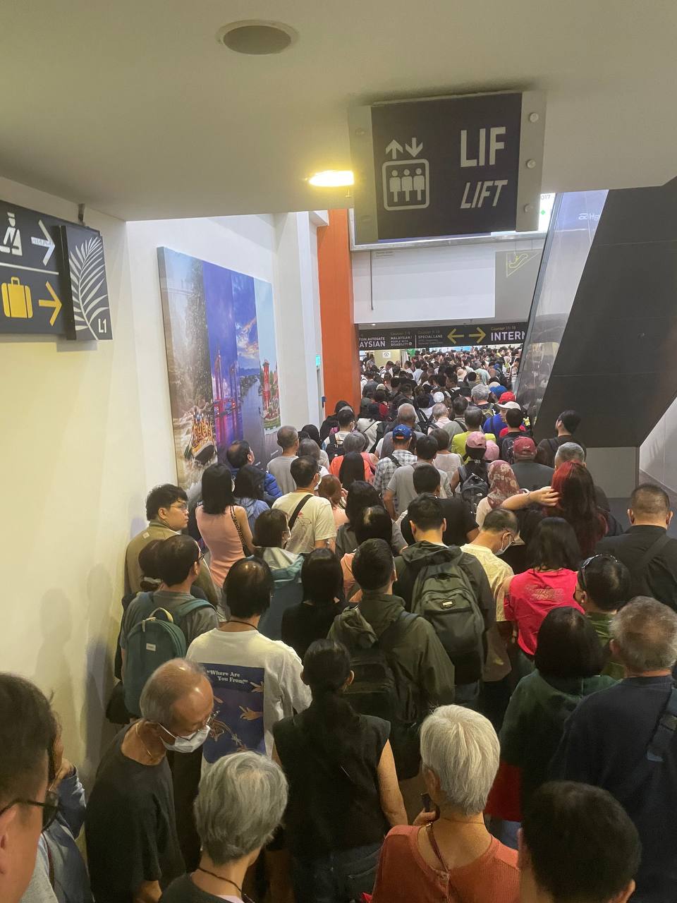 涉诈人员向马迁移 槟城入境大厅客流爆满-缅北警务报道