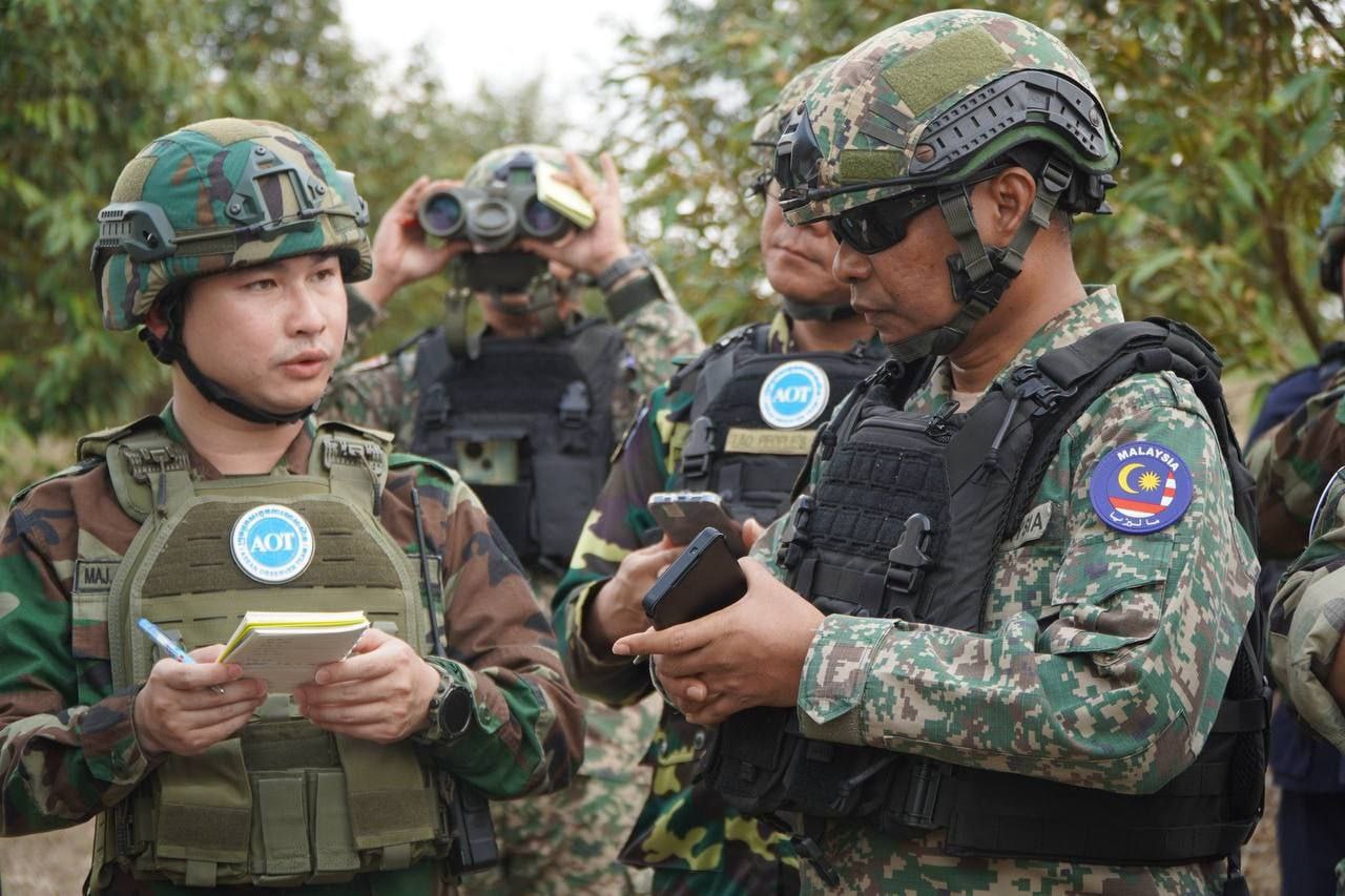 东盟观察员赴柬泰边境现场查证