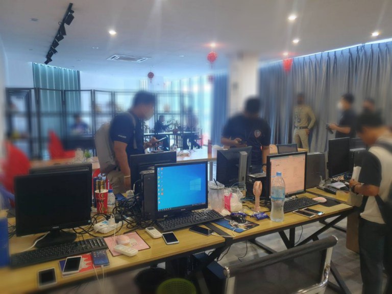 柬埔寨民众支持严打网络诈骗 外国犯罪团伙窝点遭全面清剿-缅北警务报道