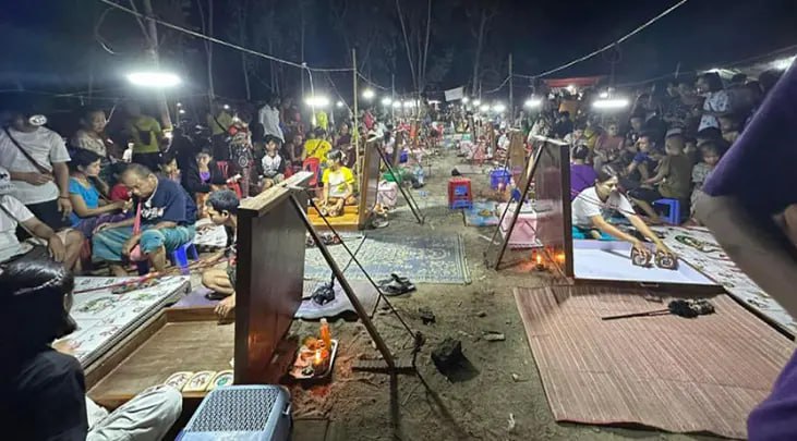 缅甸妙瓦底军警突袭非法赌博窝点 10 名涉赌人员落网 -缅北警务报道