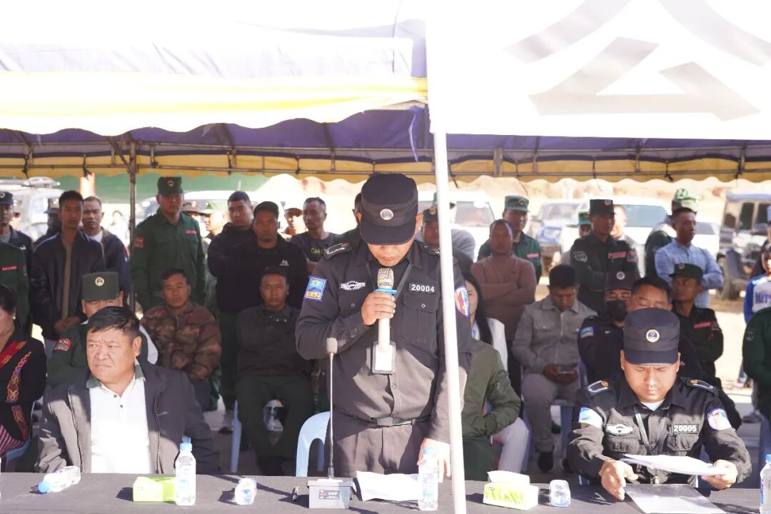 勐波县司法委2026年2月6日依法对鲍岩光、扎别、鲍西来抢劫、故意杀人一案进行公开宣判