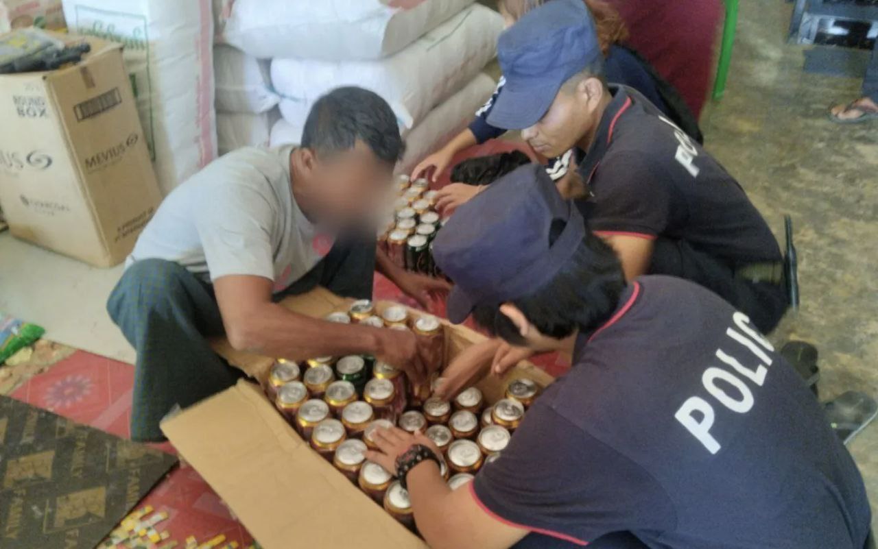 若开军(AA)在若开邦及钦邦部分控制区正式推行禁酒令-缅北警务报道