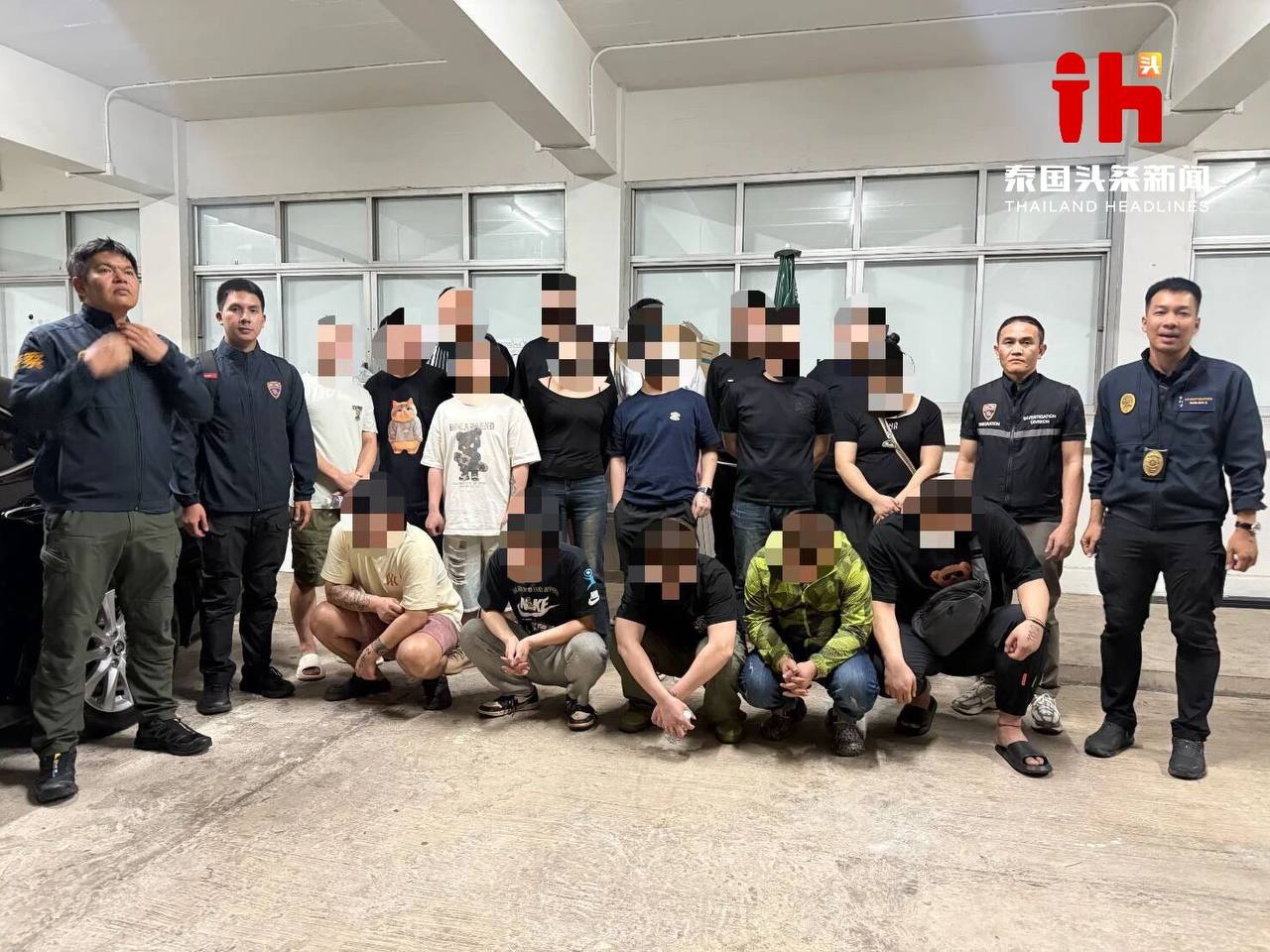 曼谷突袭17名中国籍嫌疑人落网-缅北警务报道