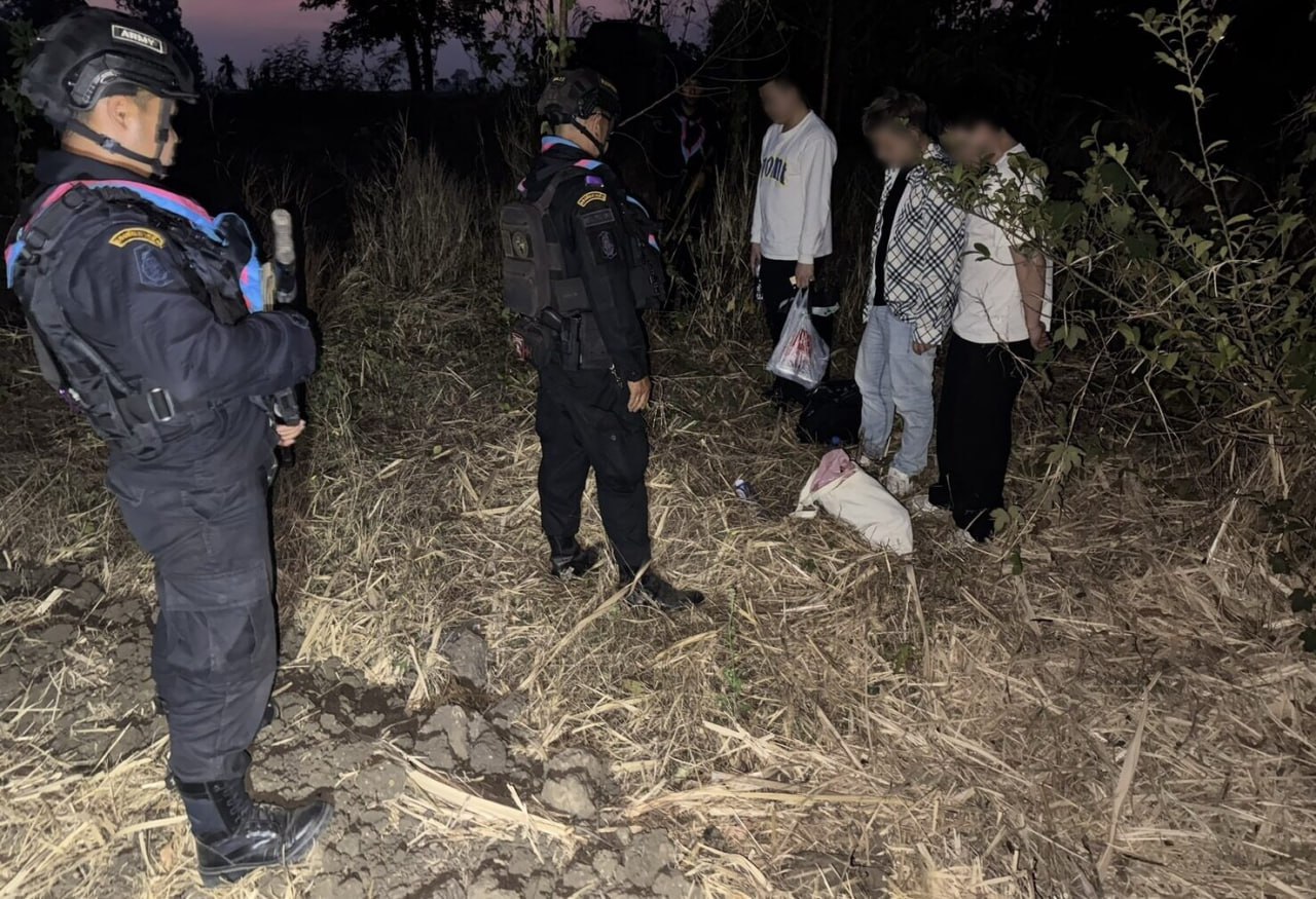 3名中国男子从柬埔寨偷渡入泰被捕，计划赴曼谷开店