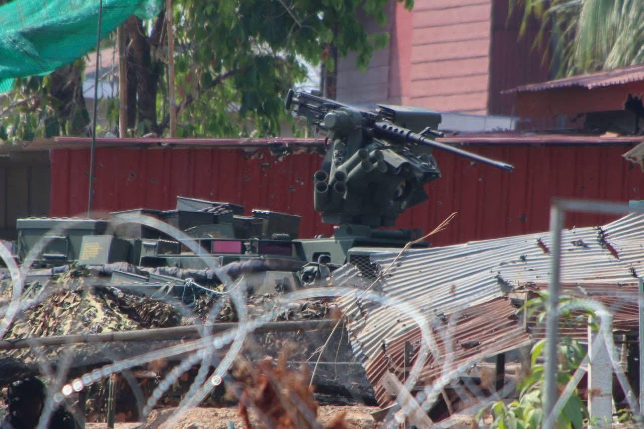 2月13号 菲律宾军队抵达泰军基地，占领柬埔寨班迭棉吉省的地理位置。-缅北警务报道