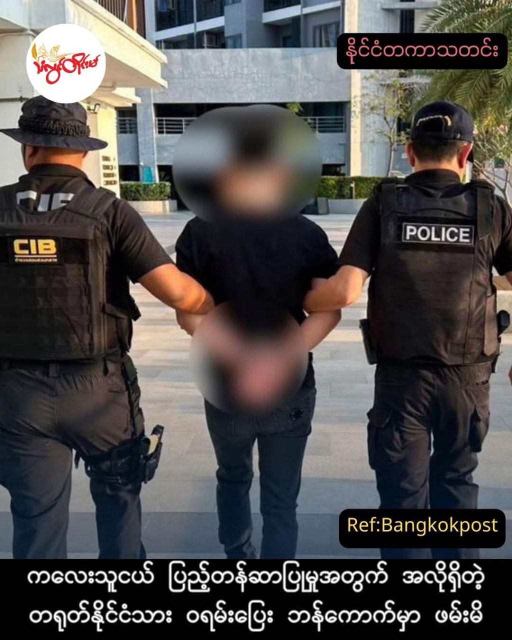 曼谷逮捕涉儿童卖淫中国逃犯-缅北警务报道