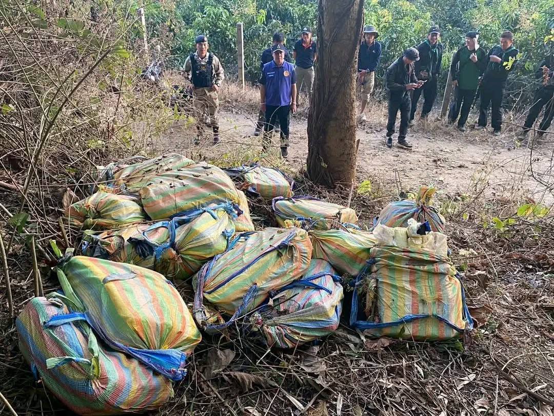 清迈毒品泛滥 一日内再缴获 250万粒冰毒