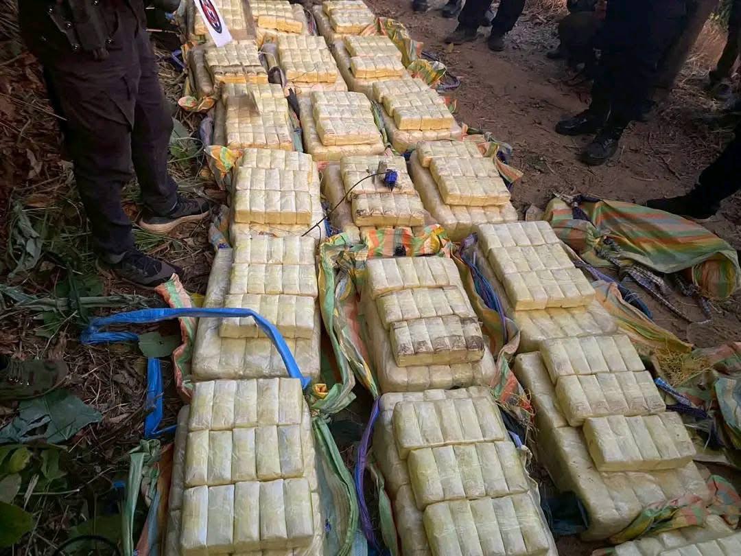 清迈毒品泛滥 一日内再缴获 250万粒冰毒