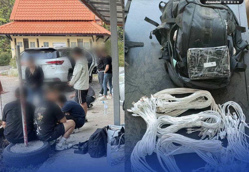泰国警察突袭：抓捕20余人、缴获数百部设备