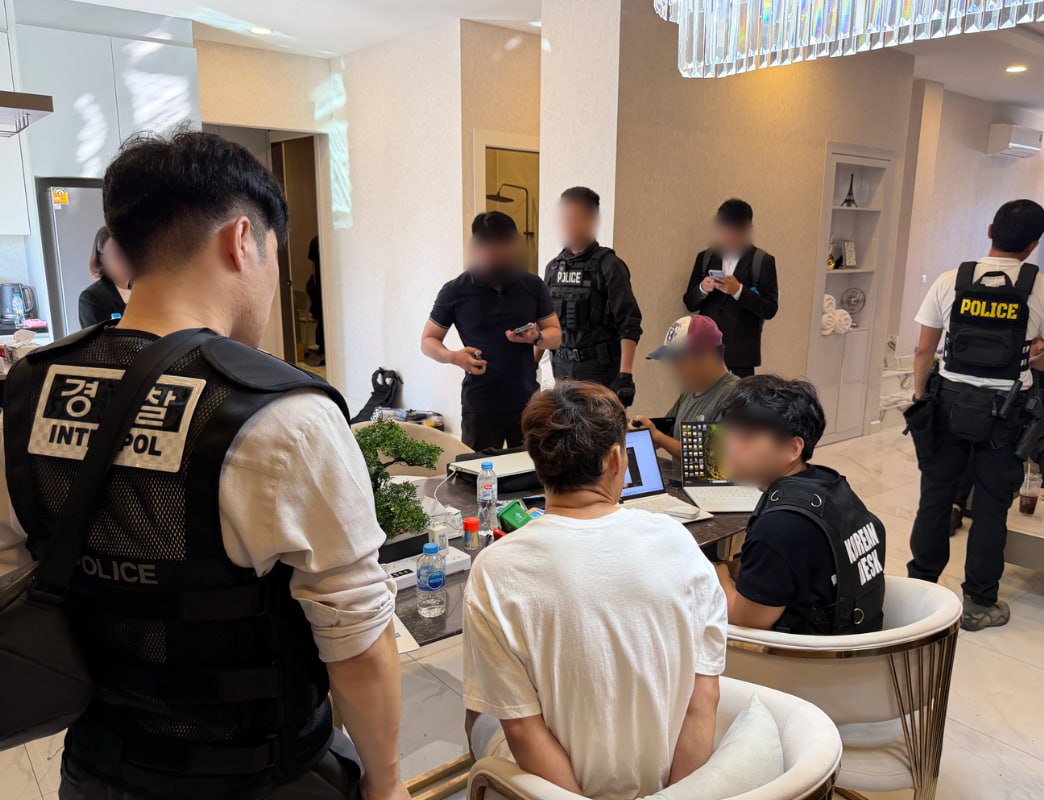 韩柬联合行动 逮捕6名国际红通人员-缅北警务报道