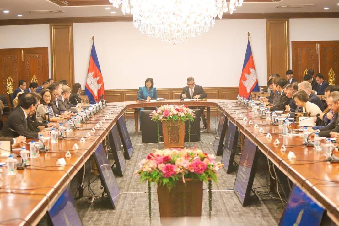 公开反电诈成果！柬埔寨向 26 国大使及欧盟通报进展-缅北警务报道