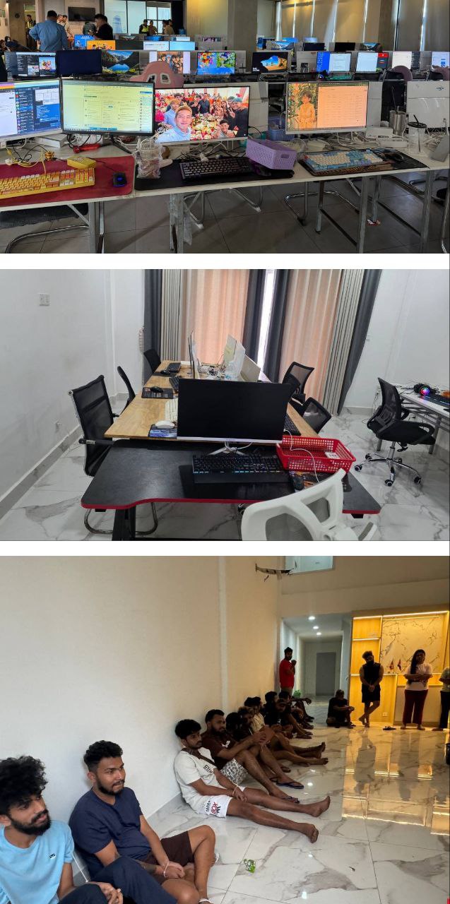 金边15天排查2700处涉网诈嫌疑地点 查获外籍人员逾2.1万人