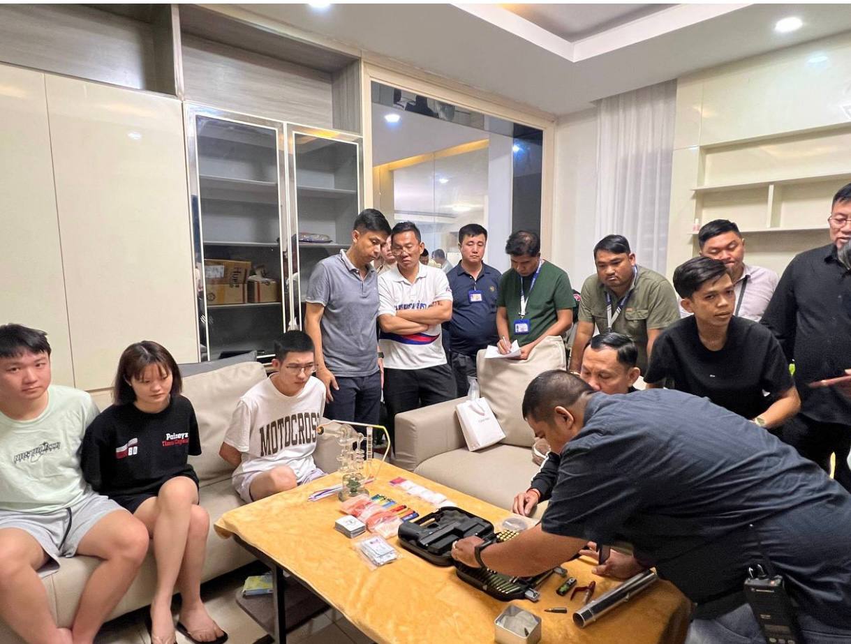 金边检查发现住所有13名外国人居住，其中包括5名女性（中国籍）