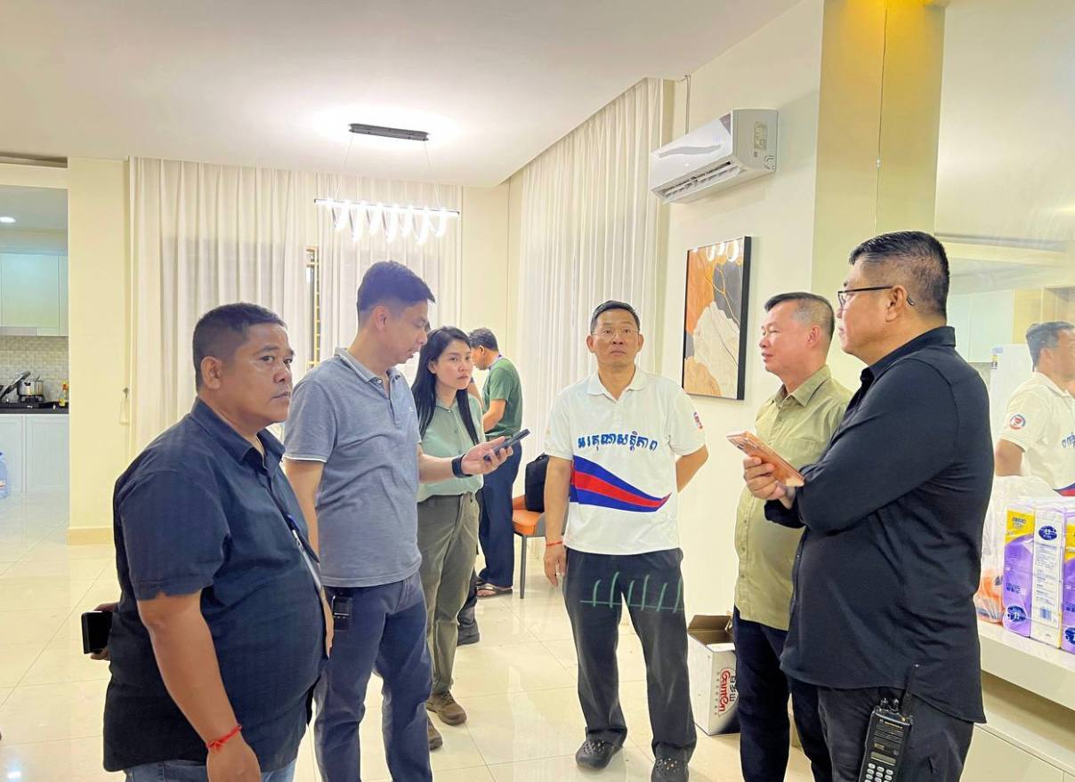 金边检查发现住所有13名外国人居住，其中包括5名女性（中国籍）-缅北警务报道