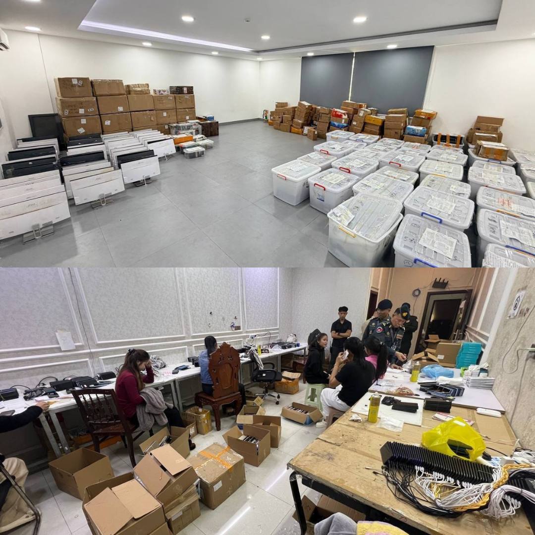 跨国“杀猪盘”窝点被端！专骗外国人谈恋爱搞投资-缅北警务报道