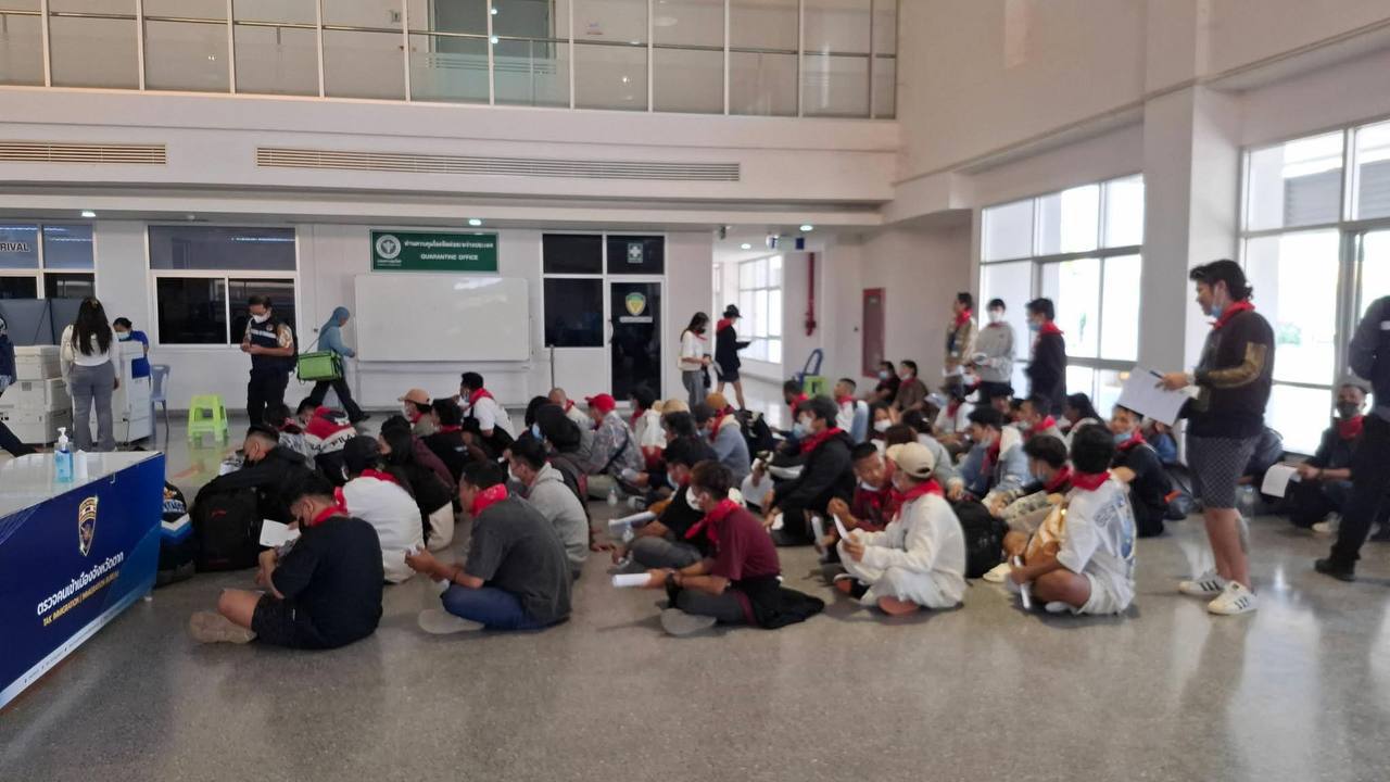 妙瓦底电诈窝点抓获134人-缅北警务报道