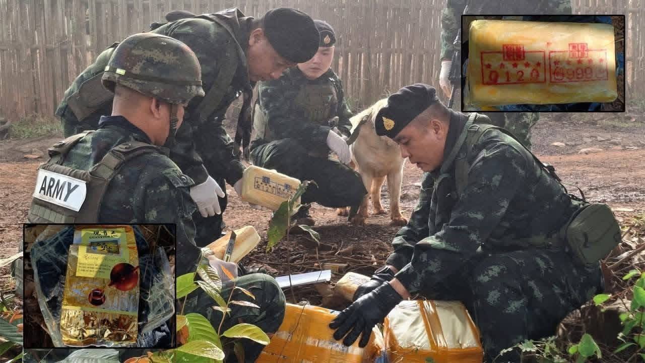 泰缅边境查获逾546万粒毒品1人被捕